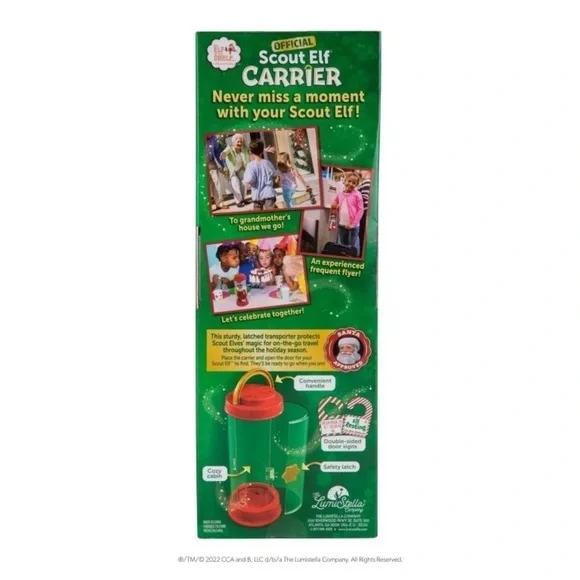 NWT Official Scout Elf Carrier for The Elf on the Shelf - Picture 2 of 7